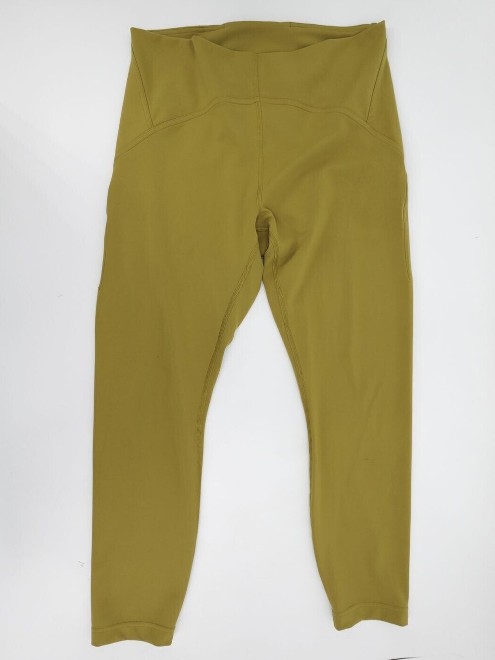 Lululemon Leggings Womens 12 Olive Instill High-Rise Stretch Athletic Yoga